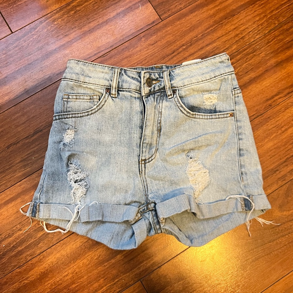 h&m denim shorts